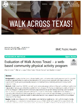 walk-across-texas-results